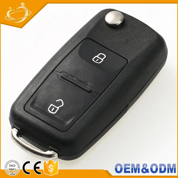 การรักษาความปลอดภัยอัตโนมัติและผลิตภัณฑ์ป้องกัน2ปุ่มkeyless e ntryรีโมทkey fobเชลล์สำหรับvw G Olf MK4