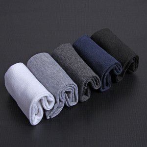 थोक सस्ते पॉलिएस्टर/कपास जापानी कोरिया औपचारिक व्यापार पुरुषों मोजे - Product Image 5