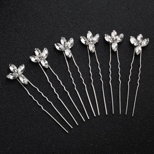 YiWu pernos de pelo de boda de <span class=keywords><strong>horquillas</strong></span> para el pelo (6 unids/pack) - Product Image 3
