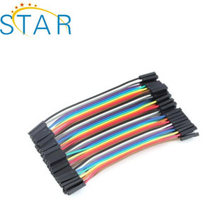 كابل مرن مسطح من دوبونت، كابل قوس قزح بخطوة <span class=keywords><strong>2</strong></span>.54 مم، 1 <span class=keywords><strong>2</strong></span> <span class=keywords><strong>3</strong></span> 4 6 8 10 12 14 16 20 سن، أسلاك توصيل أنثى إلى أنثى 20 سم - Product Image 2