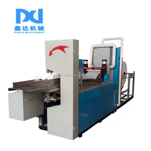 dispenser napkin tissue converting embossing roll paper serviettes folding machine,paper napkin machinery NP7000K