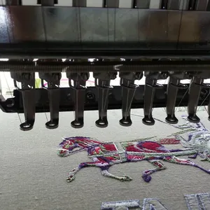 Machine de broderie avec 9 aiguilles à 15 têtes, 850 tr/min, prix de Machine