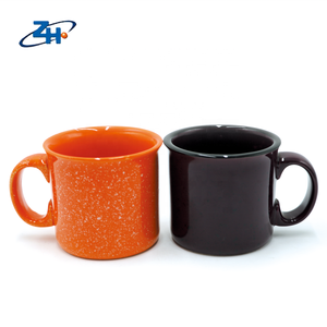 Tazas de sublimación esmaltadas personalizadas para acampar, taza de café de cerámica esmaltada, buenos regalos contemporáneos para beber, personalizadas - Product Image 3