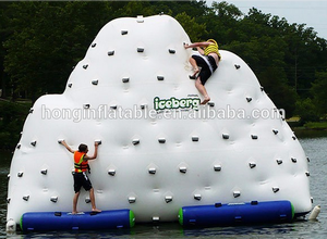 2021พีวีซีพองน้ำร็อคภูเขาน้ำแข็งปีนกำแพงสำหรับสวนน้ำกีฬา - Product Image 3