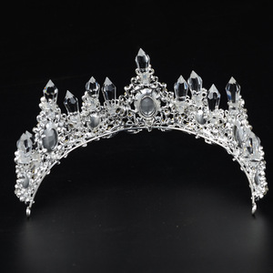 Caldo <span class=keywords><strong>di</strong></span> vendita <span class=keywords><strong>di</strong></span> cerimonia nuziale accessori <span class=keywords><strong>per</strong></span> <span class=keywords><strong>capelli</strong></span> arcobaleno tiara flower girl tiara bling corona - Product Image 5