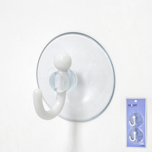 Crochet à ventouse transparent en PVC DIA 50mm - Product Image 6