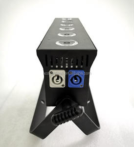 Thiết kế mới 6*18 w rgbawuv 6in1 pin trợ điều khiển từ xa không dây dmx dẫn uplight <span class=keywords><strong>led</strong></span> bar ánh sáng - Product Image 5