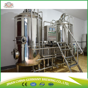 Équipement de brassage de micro-bière commercial en cuivre <span class=keywords><strong>rouge</strong></span> de 300 L avec cuve de brassage et cuve de filtration - Product Image 5