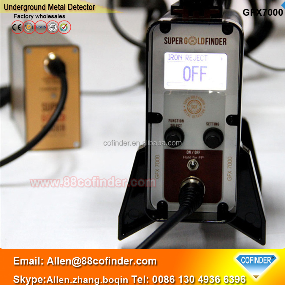 Cofinder производится Gfx-7000 супер Искатель Золота, золото, lactor, детектор золота Gfx7000 подземный детектор металла