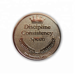 Proveedor de China hacen su propio bronce antiguo <span class=keywords><strong>militar</strong></span> aleación de zinc medallón recuerdo monedas - Product Image 1