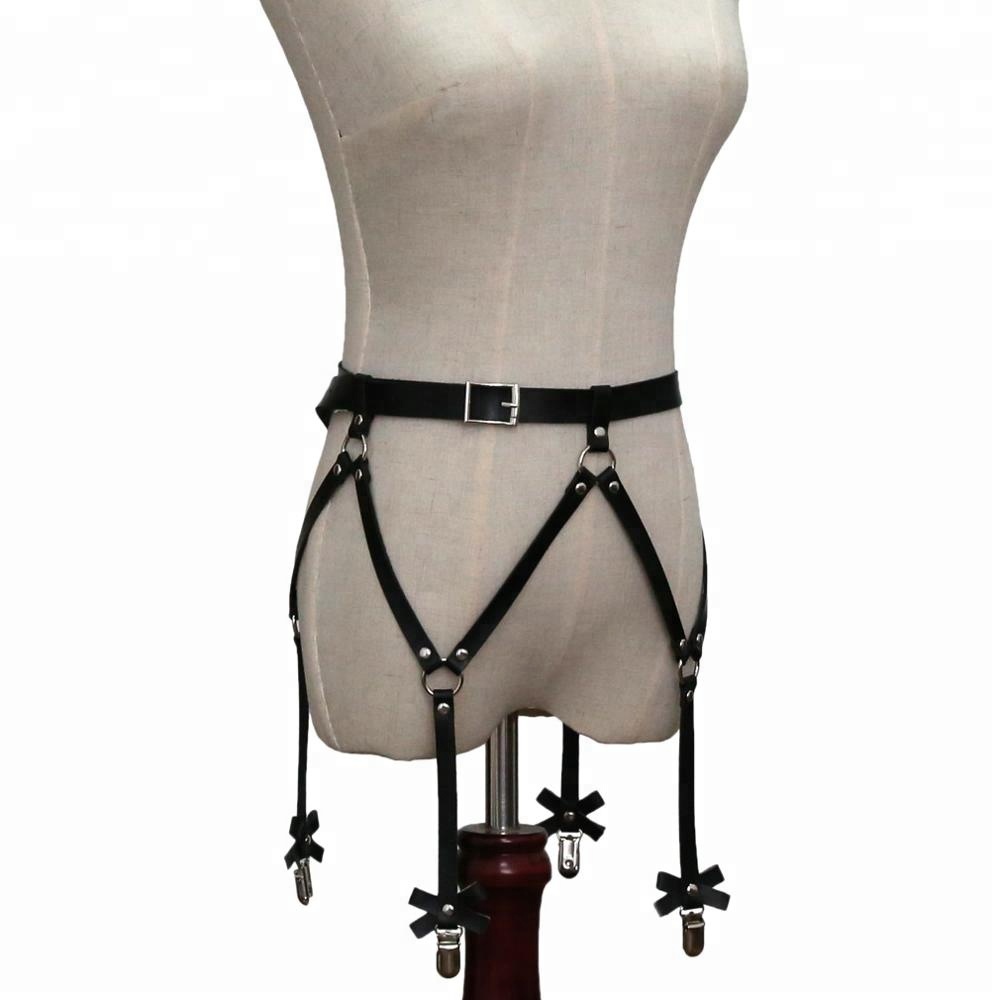 heart garter belt Caged Lace Garter Belt W/ Thong #BE144  GRAY FASHION