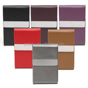 Portasigarette in Pelle PU / <span class=keywords><strong>Porta</strong></span> Carte d'Identità per Tabacco / Custodia per Carte <span class=keywords><strong>SIM</strong></span> - Product Image 3