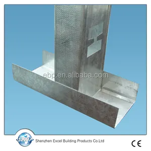 drywall partition metal stud, gypsum board metal structure, light steel keel