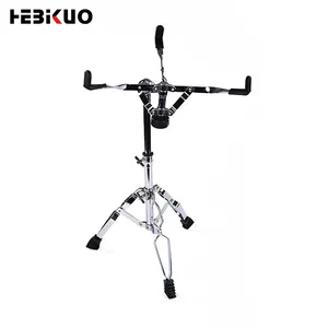 Chrome Dubbele Geschoord Hardware Klem Verstelbare Stalen Drum Set Tom/Snare Stand Voor Drum Percussie