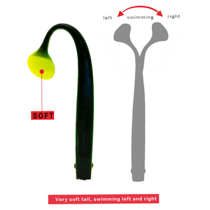 Eau salée pêche pro shad <span class=keywords><strong>leurre</strong></span> pour la pêche <span class=keywords><strong>brochet</strong></span> <span class=keywords><strong>gros</strong></span> <span class=keywords><strong>leurre</strong></span> souple - Product Image 5