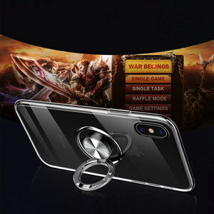 เคสโทรศัพท์สำหรับ <span class=keywords><strong>iPhone</strong></span>,เคสแบบแข็งตั้งนิ้วโลหะแบบเรียบง่ายสำหรับ <span class=keywords><strong>iPhone</strong></span> 8 <span class=keywords><strong>Plus</strong></span> 7 <span class=keywords><strong>Plus</strong></span> <span class=keywords><strong>6S</strong></span> <span class=keywords><strong>Plus</strong></span> สำหรับ <span class=keywords><strong>iPhone</strong></span> XS XR XS Max - Product Image 4