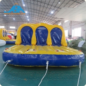 6 Pengendara Inflatable Towable Bandwagon Perahu Inflatable <span class=keywords><strong>UFO</strong></span> <span class=keywords><strong>Sofa</strong></span> Inflatable Air Mainan - Product Image 4