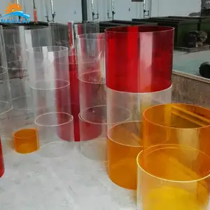 Naxilai Offre Spéciale Extérieur Aquariums 500m Cylindre Transparent 130mm diamètre Clair à Paroi Épaisse Tube Acrylique En Gros