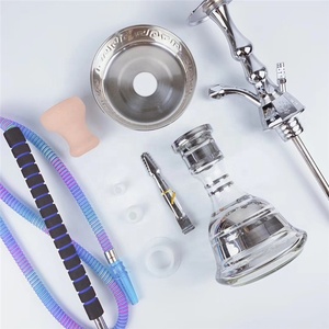 Shisha hookah portable avec étui en cuir, shisha hookah, style dubaï, mariée télé, vente en gros, usine chinoise - Product Image 6