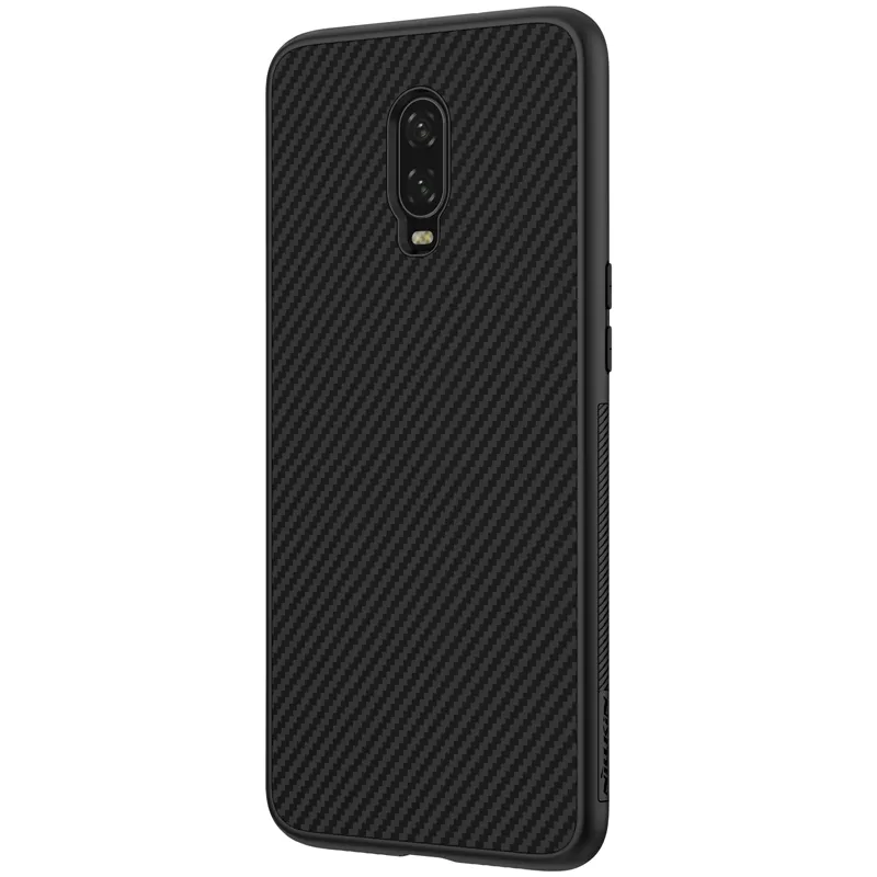 Wholesale Original Nillkin Brand Hard PC Carbon Synthetic Fiber Mobile Phone Case Cover For One Plus 6T For Oneplus 6T