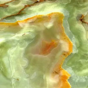 Doğal Yeşil Oniks Satılık Cilalı Mermer Döşeme 2 cm Kalınlığı
