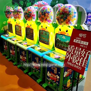 Çocuk oyun kapsül otomat işletilen-sikke makine oyuncak + gacha kapsül otomat itici makinesi