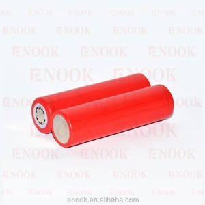 2016 buena calidad Original Sanyo enook 18650 2600 mAh 3.7 V de alto consumo Li-ion batería con flat top - Product Image 2