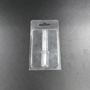 1毫升注射器泡罩包装，带插入卡透明聚氯乙烯翻盖泡罩包装，用于1毫升注射器