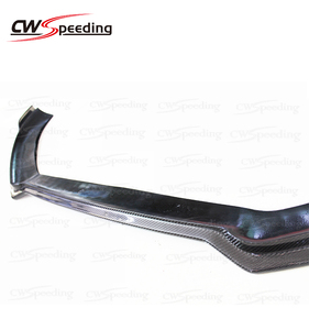 Lame de pare-choc avant en FIBER de carbone, accessoire pour voiture, AUDI A4L B8, bmw 2009 — 2012, - Product Image 6