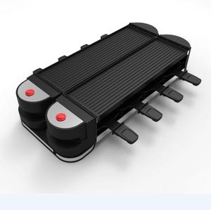 Grill électrique à raquette pour 8 personnes, pouces, avec plateau en <span class=keywords><strong>pierre</strong></span> et en aluminium - Product Image 5