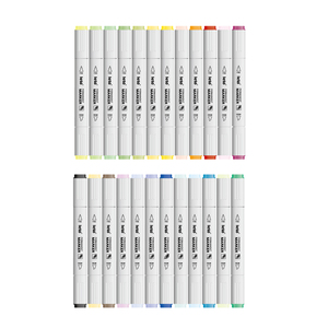 Indicatori <span class=keywords><strong>di</strong></span> colore doppio-ended 24 pack Art permanente marcatori <span class=keywords><strong>ufficio</strong></span> <span class=keywords><strong>articoli</strong></span> <span class=keywords><strong>di</strong></span> <span class=keywords><strong>cancelleria</strong></span> - Product Image 2