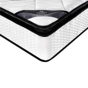 Sıcak Satış Modern Dayanıklı Yastıklı Konforlu Sabit Destekli Fermuarlı Kılıflı Tatlı Rüya Sürekli Yaylı Yatak Odası Yatağı - Product Image 4