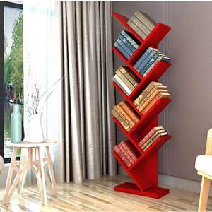 עץ קצר עץ עץ ריהוט סלון מדף ספרים ארון ספרים לילדים - Product Image 3