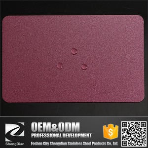 Usine en gros Personnalisé Nas Microbillé 304 Plaque En Acier Inoxydable - Product Image 3