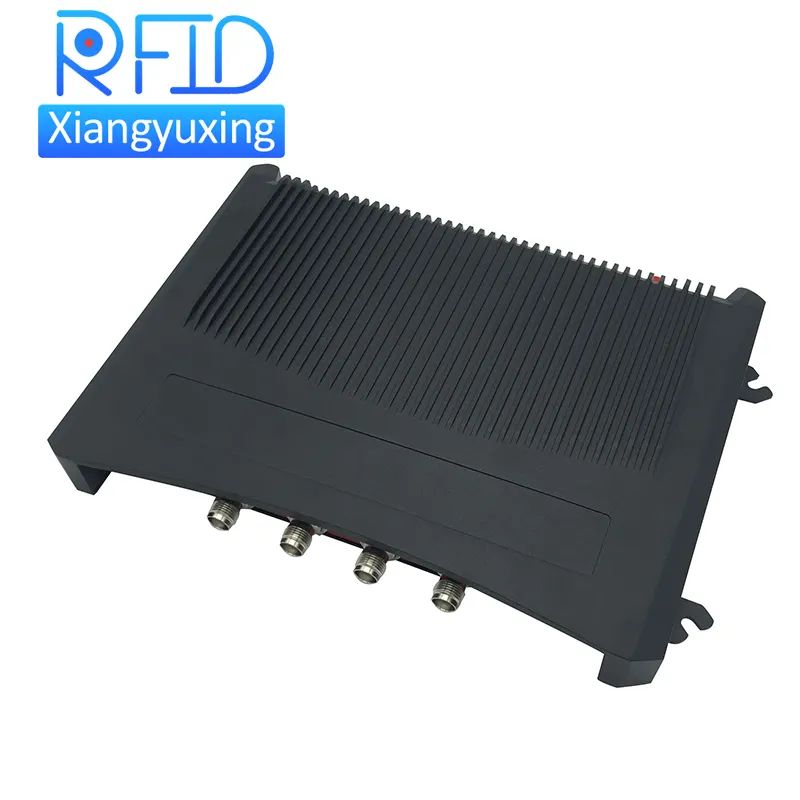 Four Antenna Port Warehouse Management Long Range UHF rfid Reader with Impinj R2000