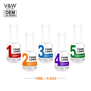 Nail Beauty15ml 0.5 Fl Oz Activator For Acrylic Dipping Powder <strong>Base</strong> Coat/top Coat/brush Saver/<strong>Primer</strong> - Product Image 5
