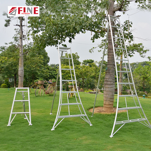 Échelle <span class=keywords><strong>de</strong></span> verger en aluminium pour la récolte, utilisation agricole, échelle <span class=keywords><strong>de</strong></span> jardin - Product Image 5