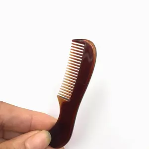 Factory Selling Directly very mini small size plastic mental comb for doll hair or human hair detangling comb