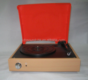 Rétro radio <span class=keywords><strong>platine</strong></span> <span class=keywords><strong>vinyle</strong></span> vintage disques vinyles lp <span class=keywords><strong>lecteur</strong></span> avec housse de protection - Product Image 4