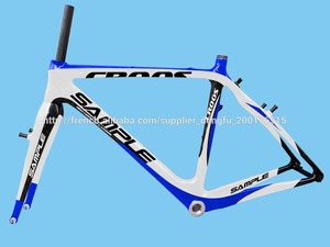 700C cadre en carbone de Toray, vélo de <span class=keywords><strong>cyclo</strong></span> <span class=keywords><strong>cross</strong></span>, disponible à DI2 - Product Image 1