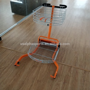Machine à ramasser les balles de tennis à commande manuelle en alliage d'aluminium orange pour chariot de ramassage de balles de tennis - Product Image 2