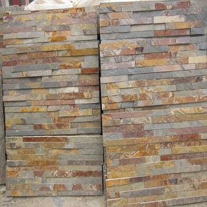 Pannello Decorativo 3D per Esterni in <span class=keywords><strong>Pietra</strong></span> Effetto Ardesia Arrugginita - Product Image 2