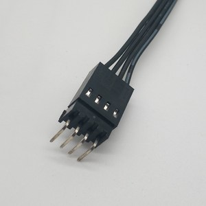 定制保护套管 1 至 2 <span class=keywords><strong>3</strong></span> 4 路风扇分配器扩展电缆 4 针 PWM 电缆 - Product Image 5