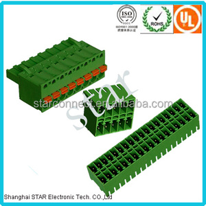 Nhà Máy Nhà sản xuất tự động kết nối dây tương đương 3.5 mét PCB mùa xuân loại điện Brass khối thiết bị đầu cuối - Product Image 2