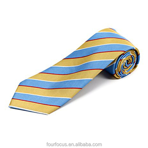 Cravatte da collo per uomo in poliestere cravatta da ufficio per stampa logo personalizzata per scuola - Product Image 3