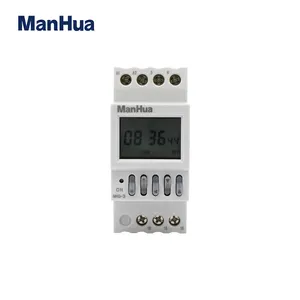 ManHua 220V 16A Đồng Hồ Ngẫu Nhiên Điều Khiển Chuông NKG-3 220V AC 15 220V 3A Công Tắc Hẹn Giờ