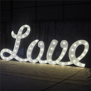 2019 La Migliore vendita prodotti di amore lettera segno di nozze pubblicità richiesta lettera amore tendone lettere segno per la decorazione - Product Image 2