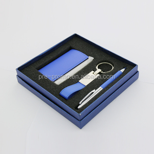 2015 promocional portatarjetas conocido llavero y juego de regalo de negocios - Product Image 1