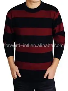 Fashion Jacquard Knitted Men Sweater