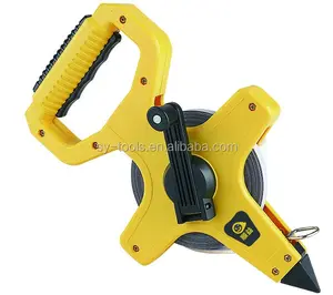 Chất Lượng Cao ABS Trường Hợp Sợi Thủy Tinh Tape Measure Và Sợi Thủy Tinh Có Thể Thu Vào Đo Tape Với Mở Reel Công Cụ Xây Dựng - Product Image 1